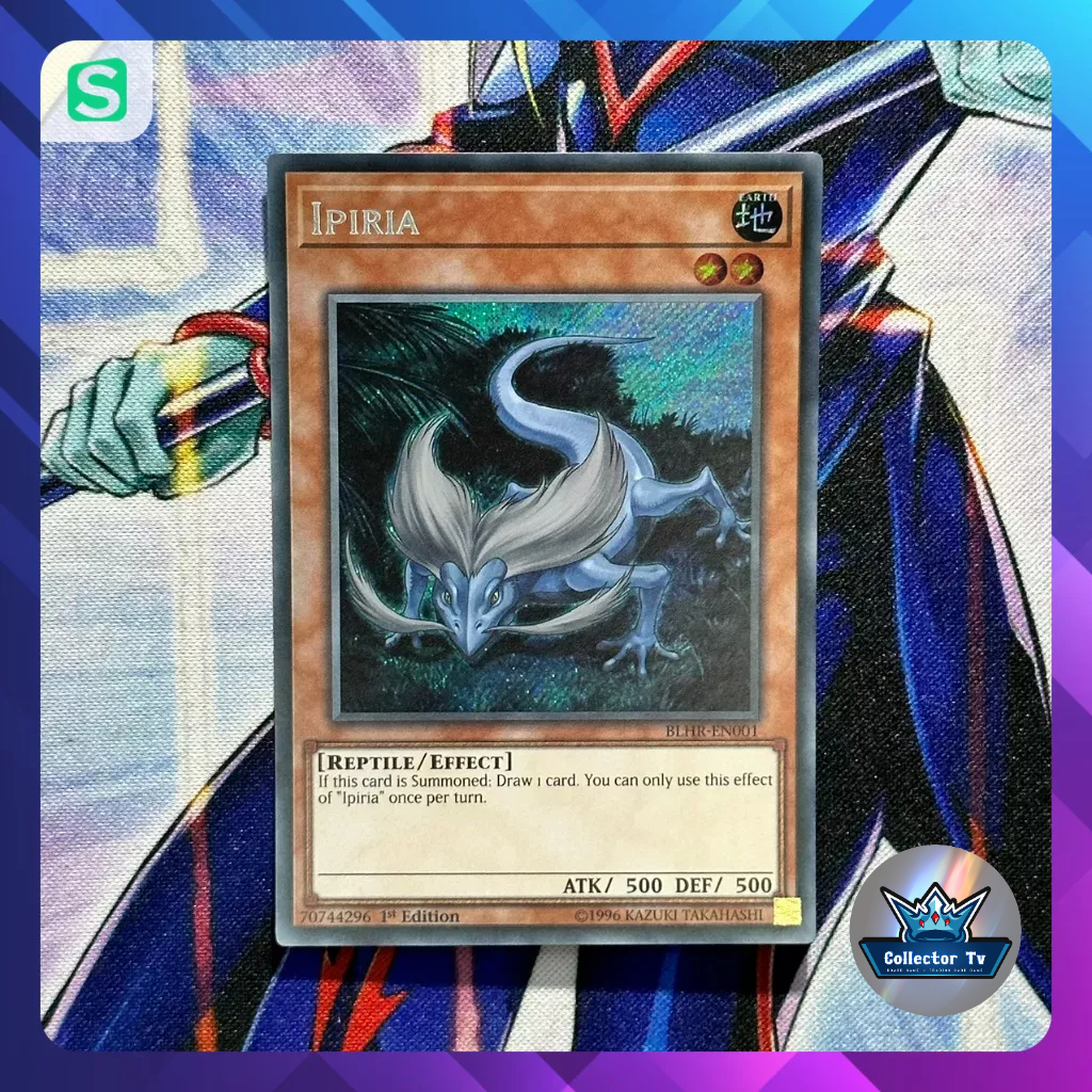 Thẻ bài YugiOh (UK) BLHR-EN001; Ipiria; Secret Rare