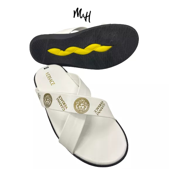 Dép Quai Ngang Da PU Nam, Nữ, Unisex Thiết Kế, Thời Trang,Cao Cấp, Êm Chân & Chất Lượng