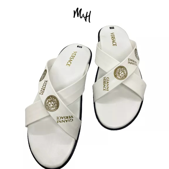 Dép Quai Ngang Da PU Nam, Nữ, Unisex Thiết Kế, Thời Trang,Cao Cấp, Êm Chân & Chất Lượng