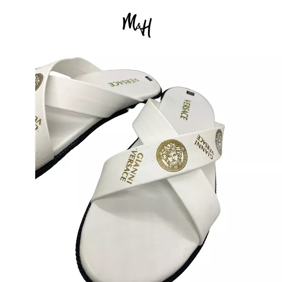 Dép Quai Ngang Da PU Nam, Nữ, Unisex Thiết Kế, Thời Trang,Cao Cấp, Êm Chân & Chất Lượng