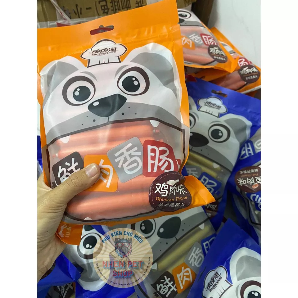 Xúc xích taotao cho chó mèo _ Xúc xích cho chó mèo