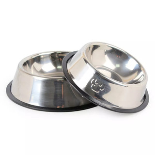 Bát ăn inox cho chó mèo