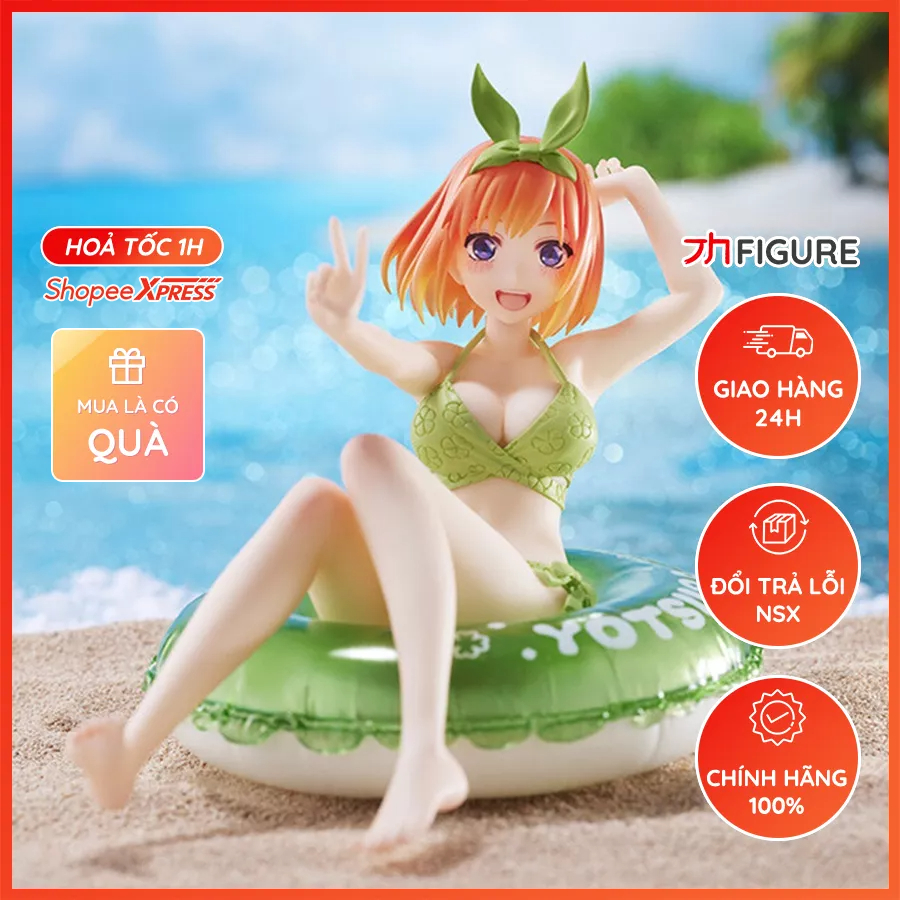 Mô Hình Nakano Yotsuba, Eiga Gotoubun, Nhà Có 5 Nàng Dâu - Aqua Float Girls (Taito) Figure Chính Hãng