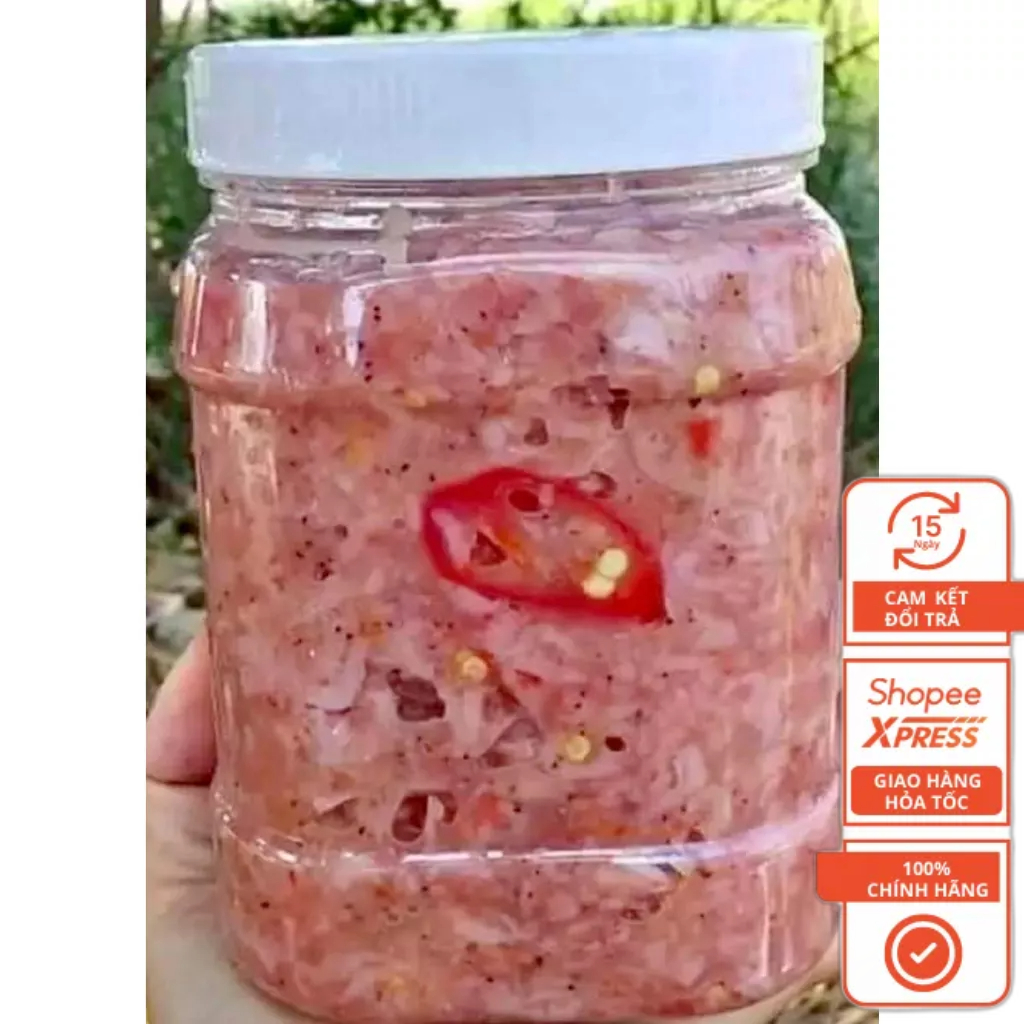 1KG Mắm Ruốc Non (Mắm Chua) - Hộp