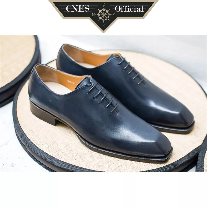 Giày Tây Nam Oxford Thời Trang Lịch Sự Chất Liệu Da Bê Cao Cấp Thương Hiệu CNES (ORC 7)