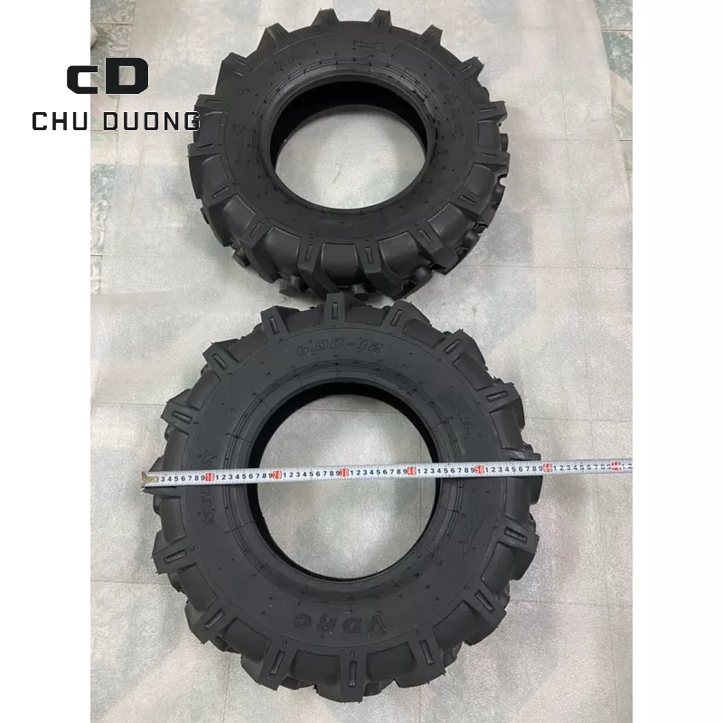 Đôi Vỏ,lốp gai 600-12,tiêu chuẩn 8pr,dùng ráp cho các loại mâm,lazang 500,600-12