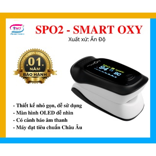 Máy đo nồng độ oxi trong máu SPO2 BPL và nhịp tim, chỉ số tưới máu PI nhỏ gọn dễ sử dụng, có cảnh báo âm thanh