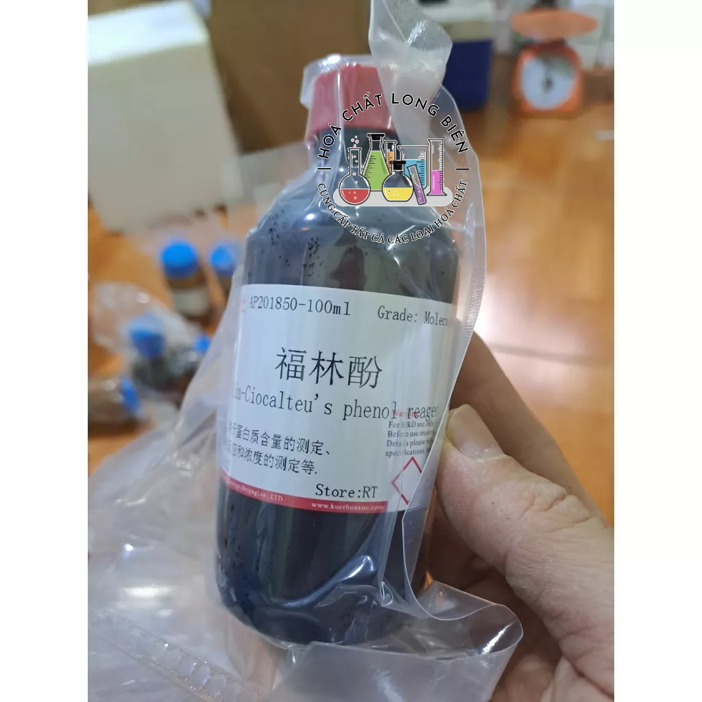 Hóa chất Folin & Ciocalteu’s phenol reagent            100ml