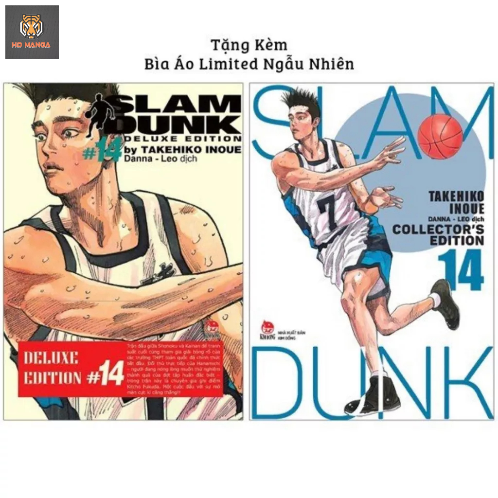 Truyện Tranh - Slam Dunk - Deluxe Edition - Tập 14 - Tặng Kèm Obi + Bìa Áo Limited Ngẫu Nhiên