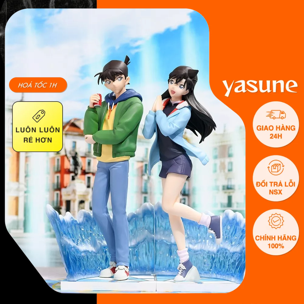 Kudou Shinichi, Mouri Ran, Meitantei Conan - Luminasta (SEGA) Mô hình figure chính hãng
