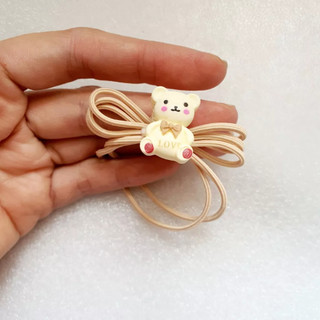 Dây cột tóc hình gấu ( 1 cái ) cute dây cột chắc chắn dễ thương.
