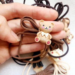 Dây cột tóc hình gấu ( 1 cái ) cute dây cột chắc chắn dễ thương.