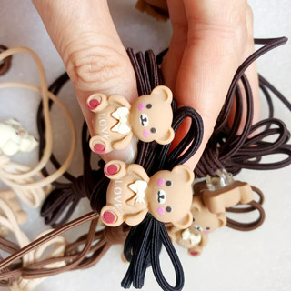 Dây cột tóc hình gấu ( 1 cái ) cute dây cột chắc chắn dễ thương.