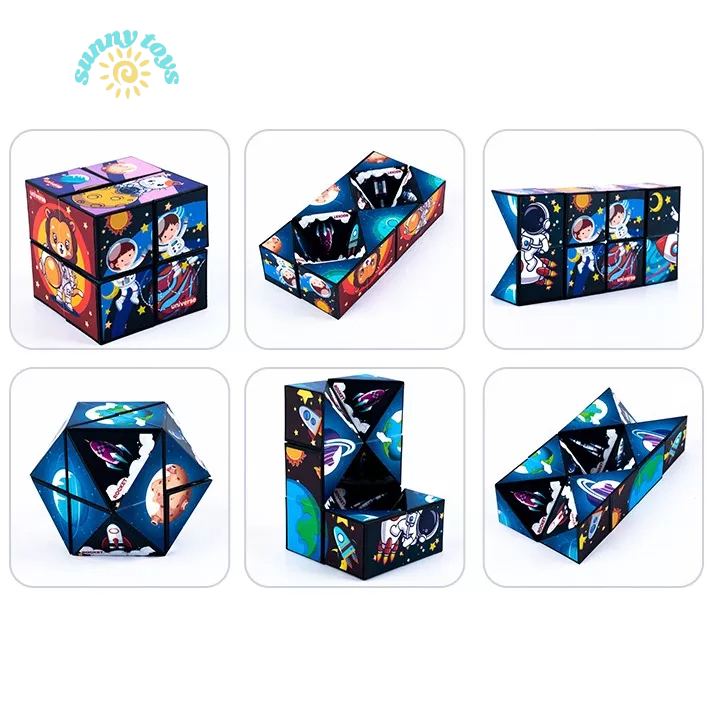 Đồ chơi khối rubik 3D vô cực - đồ chơi sáng tạo, giảm căng thẳng cho bé Sunnytoys