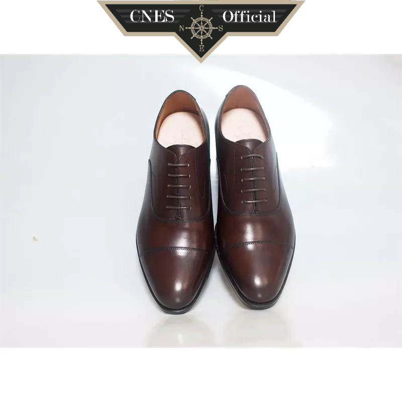 Giày Tây Nam Oxford Sang Trọng Lịch Sự Chất Lượng Cao Cấp Thương Hiệu CNES (FRANCESCO)