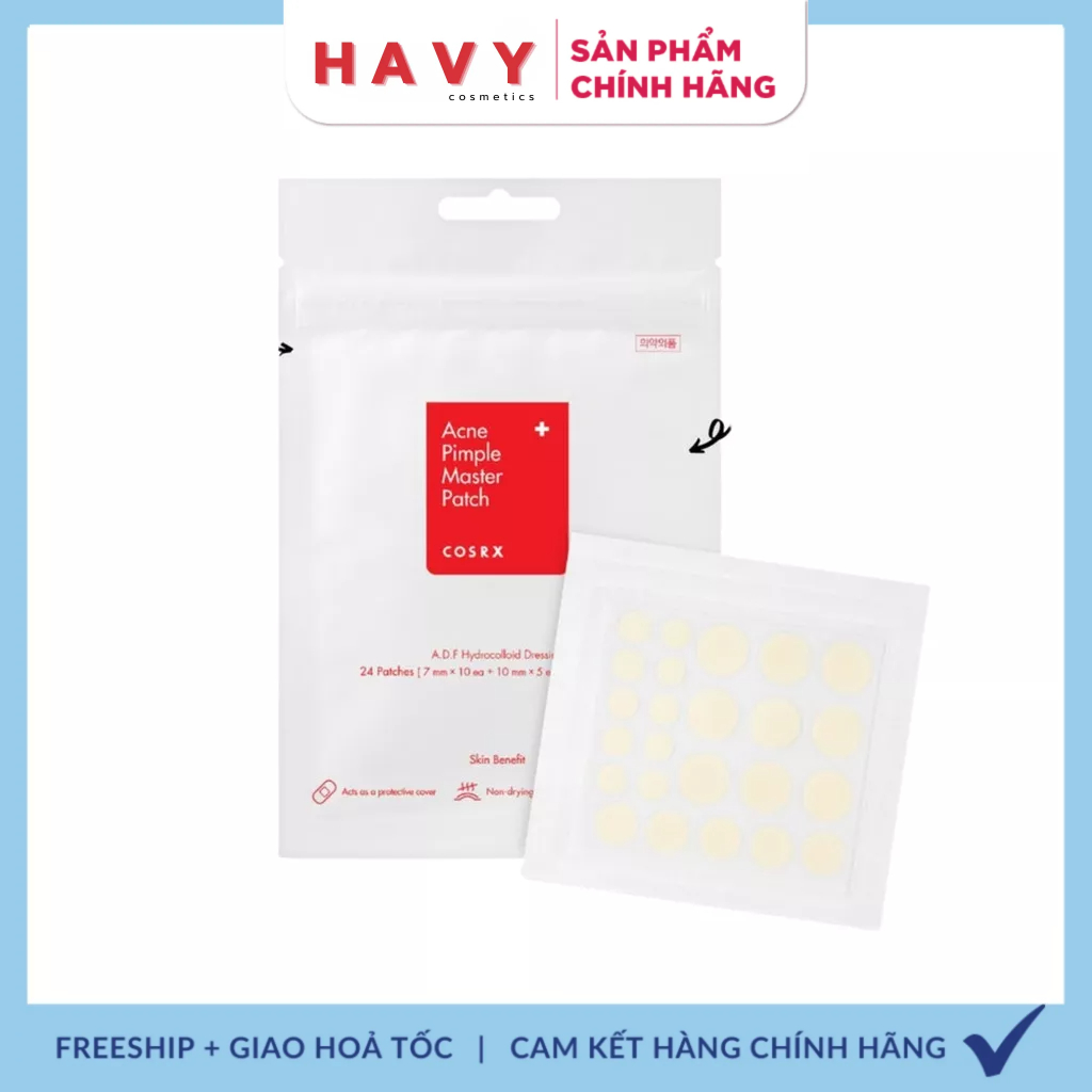 Miếng Dán Mụn Cosrx Acne Pimple Master Patch 24 Miếng Acne Pimple Master Patch