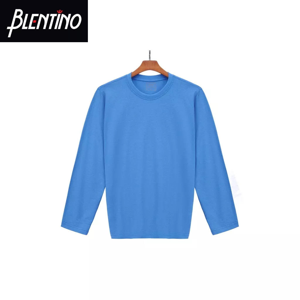 Áo Thun Nam Thu Đông BLENTINO T-Shirt Nam Dài Tay Cao Cấp BTS-2202