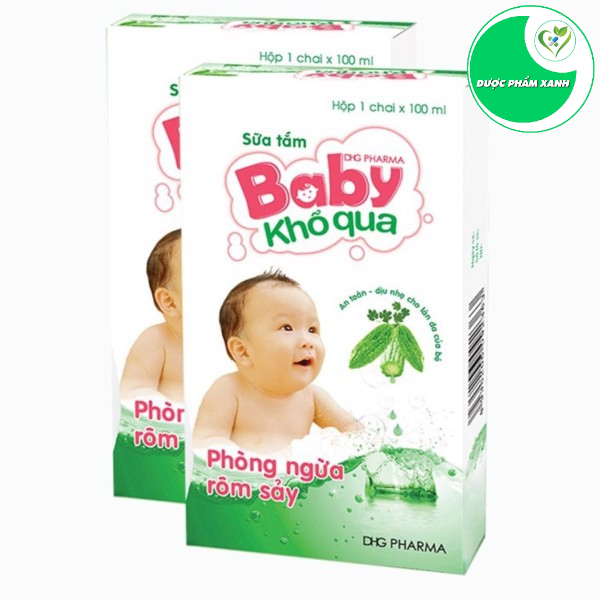 Baby Khổ Qua 100ml - Sữa Tắm Phòng Ngừa Rôm Sảy - DHG