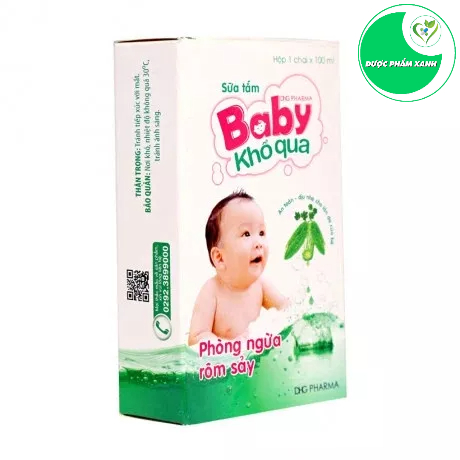 Baby Khổ Qua 100ml - Sữa Tắm Phòng Ngừa Rôm Sảy - DHG