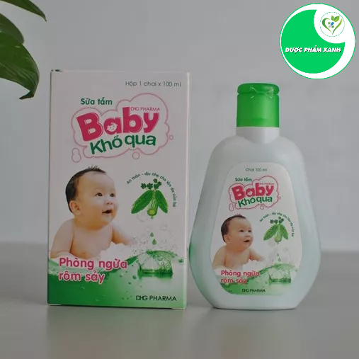 Baby Khổ Qua 100ml - Sữa Tắm Phòng Ngừa Rôm Sảy - DHG