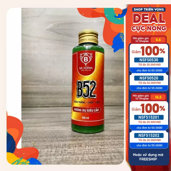 Hương dụ SIÊU CẤP B52 - Bá Vương Fishing