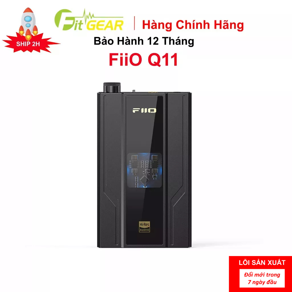 Bộ Giải Mã Di Động DAC/AMP FiiO Q11 Chính Hãng