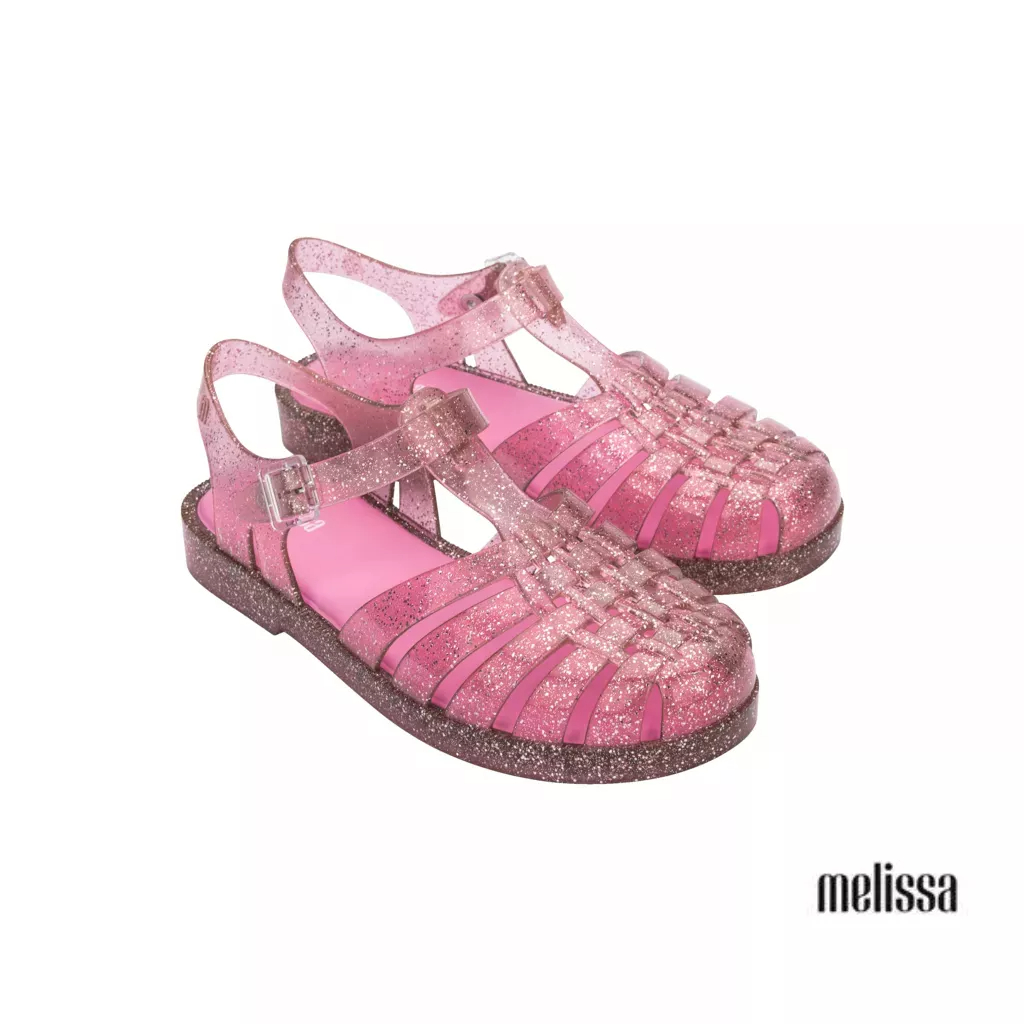 Giày Sandals trẻ em Melissa Possession Shiny INF - Hồng