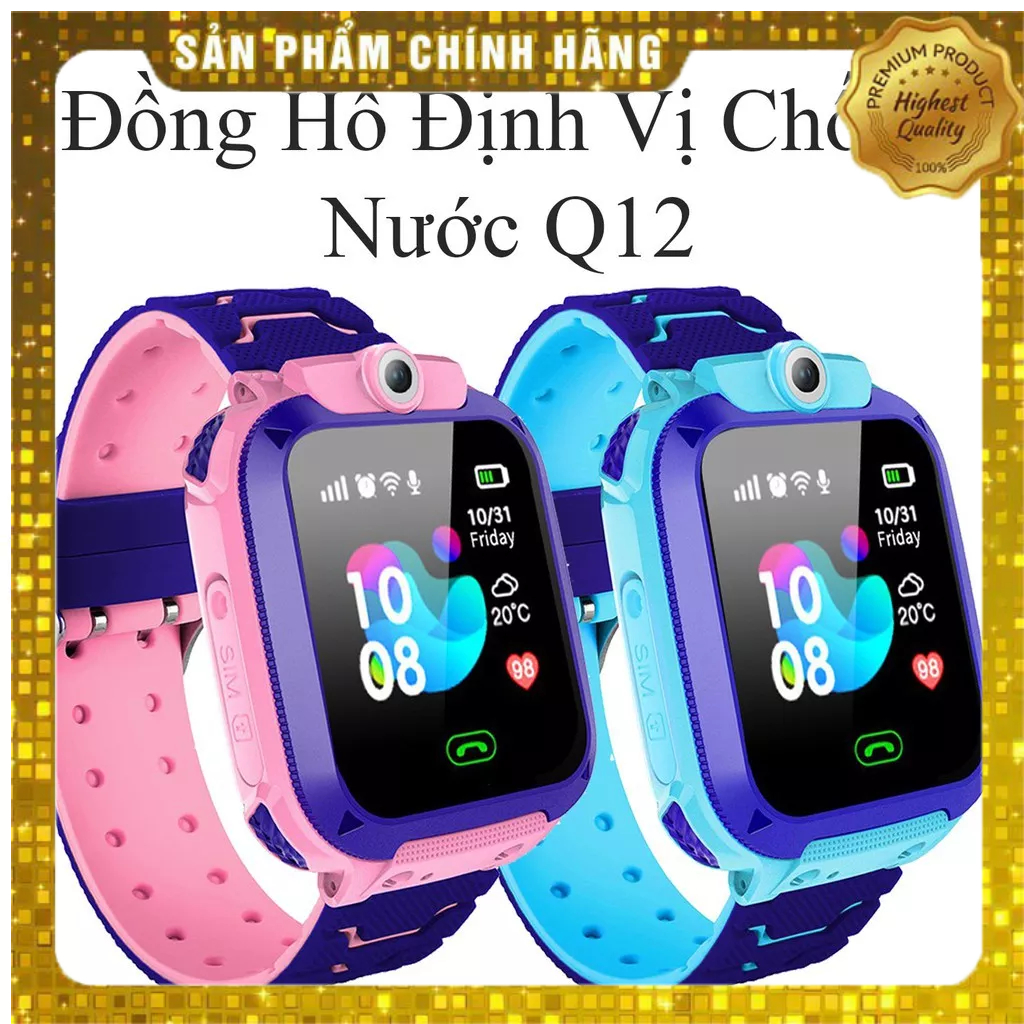 Đồng hồ thông minh trẻ em lắp sim nghe gọi, định vị A28 hỗ trợ tiếng việt, bảo hành đổi mới trong 3 tháng