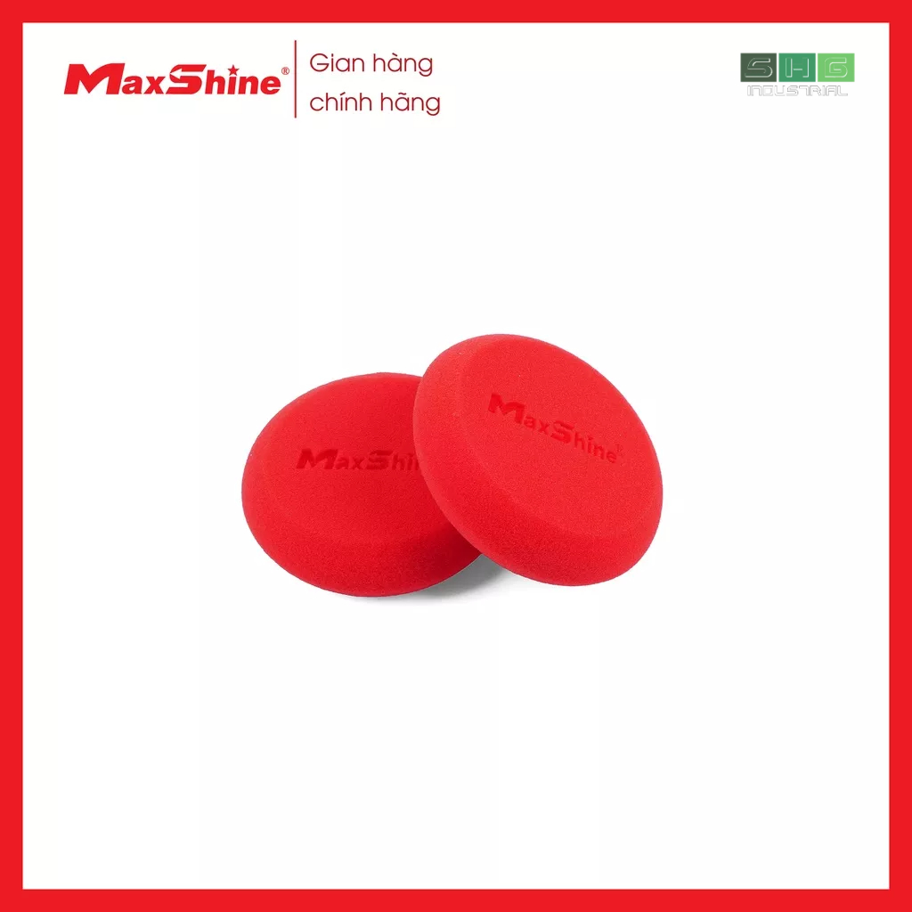 Mút dưỡng nội – ngoại thất xe ô tô Maxshine 9011006 được làm từ bọt biển dày siêu mềm mại, k dễ bị rách khi sử dụng
