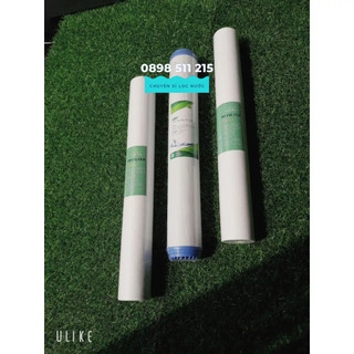 🔷️bộ 3 lõi lọc nước 20in🔷️ lõi số 1,2,3🔷️size 20in cao 51.5cm🔷️dùng cho cốc lọc nước 20in🔷️loại bỏ phèn, cặn, clo dư🔷️2