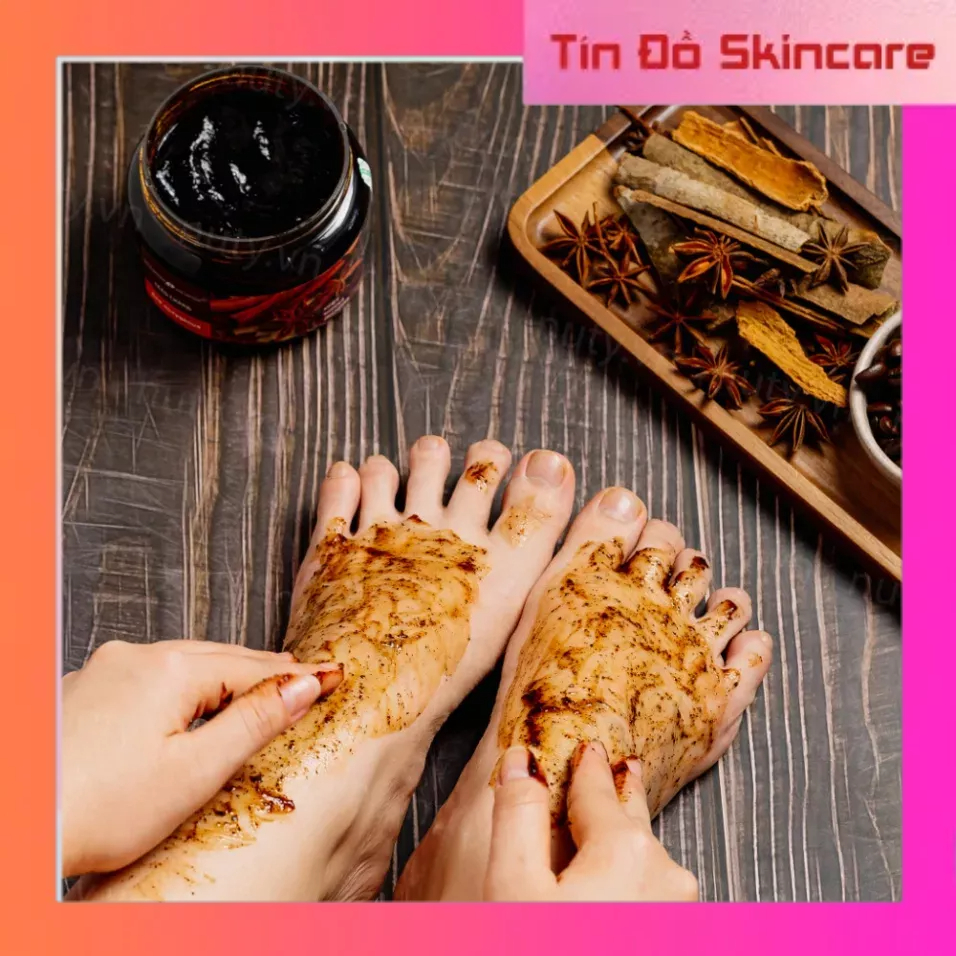 Tẩy Da Chết Toàn Thân Body Chiết Xuất Quế Hồi & Cà Phê Nga Giúp Tái Tạo Làn Da  380g_Tín đồ skincare