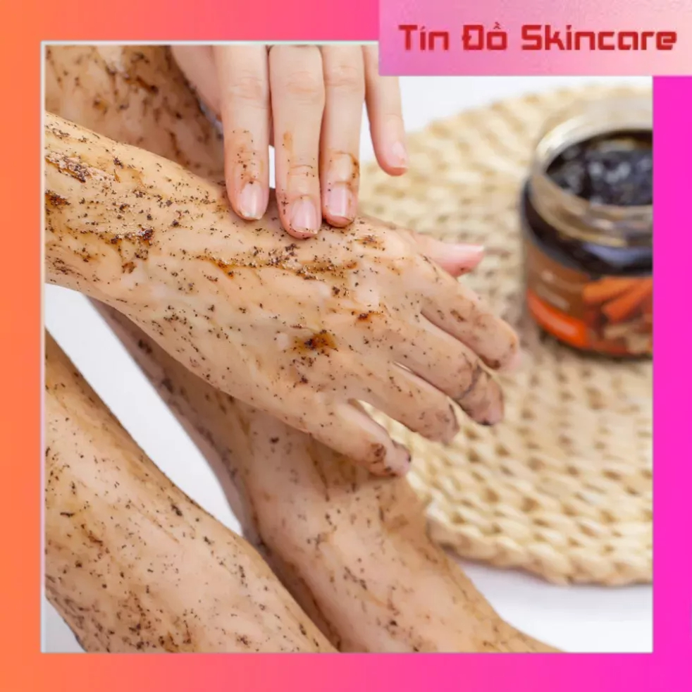 Tẩy Da Chết Toàn Thân Body Chiết Xuất Quế Hồi & Cà Phê Nga Giúp Tái Tạo Làn Da  380g_Tín đồ skincare