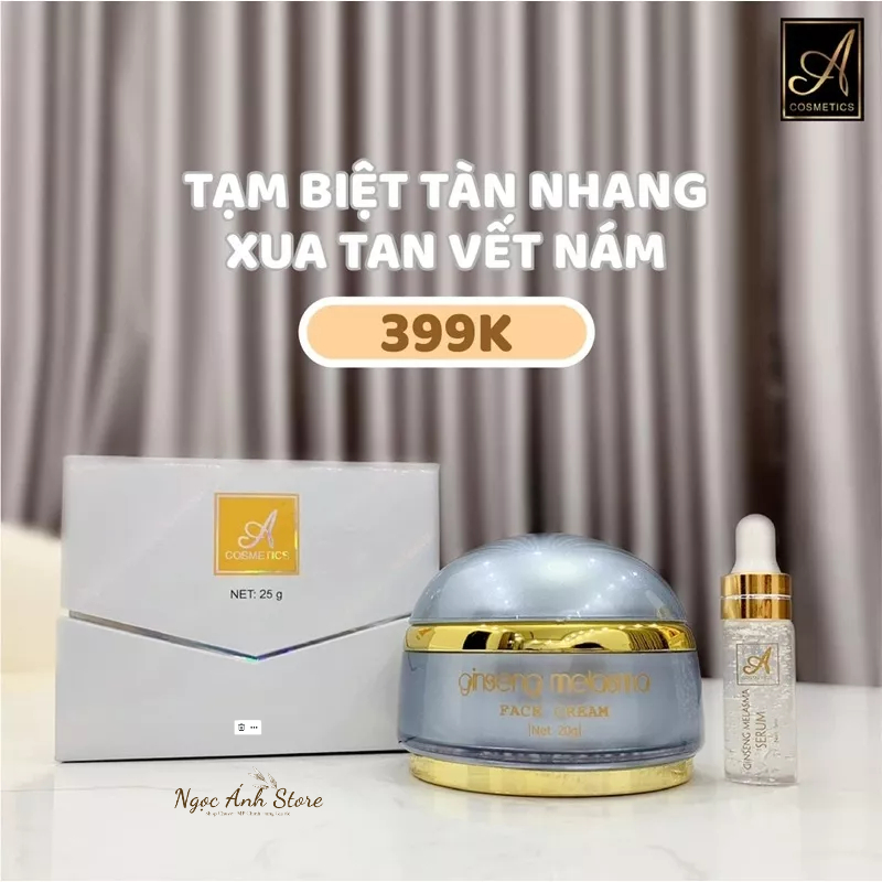 Kem Face Nám Nhân Sâm Phương Anh Chính Hãng