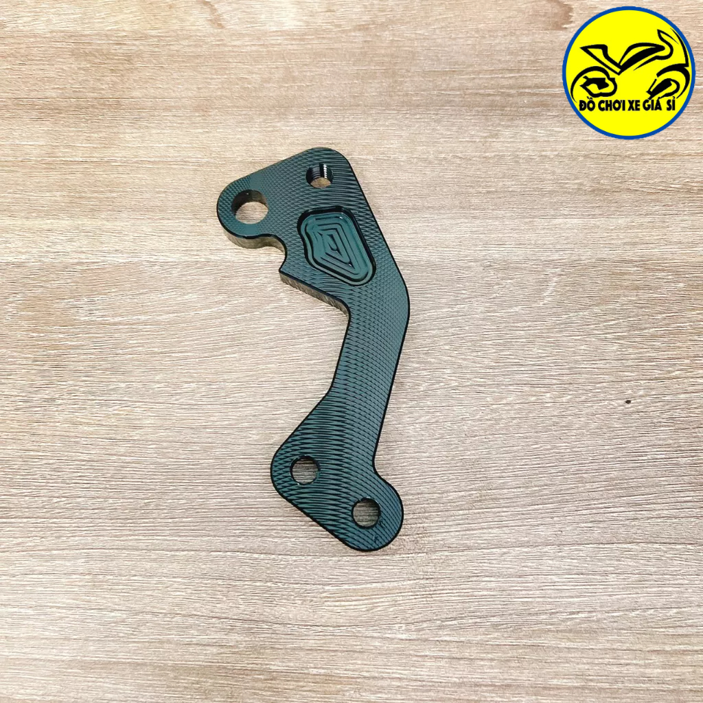 Pát trước PhuộcWave 100/zx  heo wave 110/RSX/Blade   đĩa 220mm lắp như zin màu đen nhôm 6061