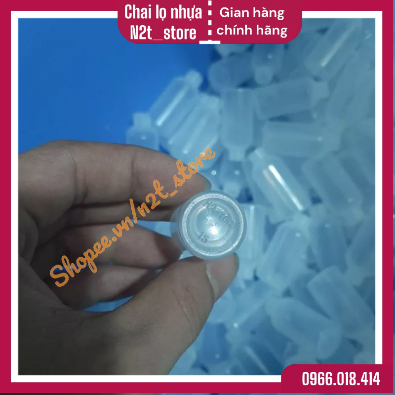 100 ống nhựa hút mụn viêm hút máu bầm