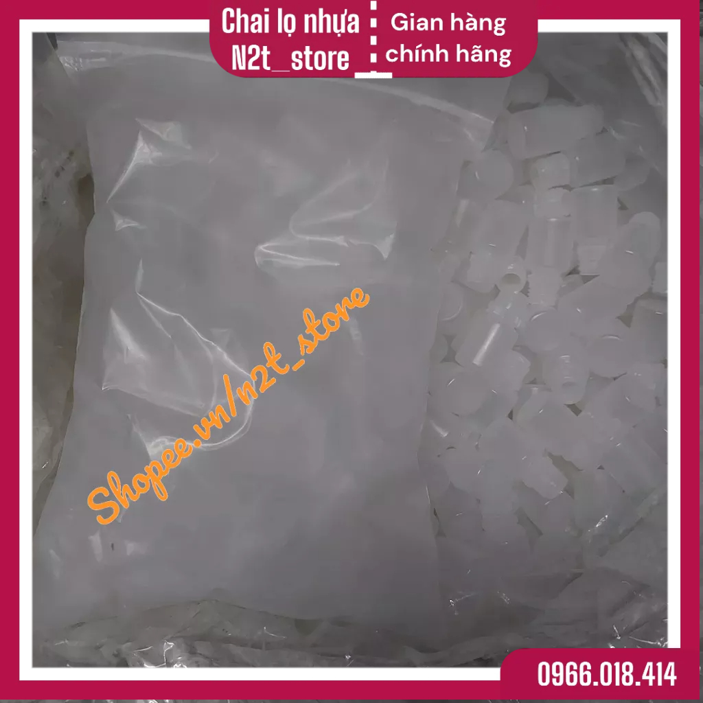 100 Ống nhựa Hút mụn viêm hút máu bầm  loại dày mạnh