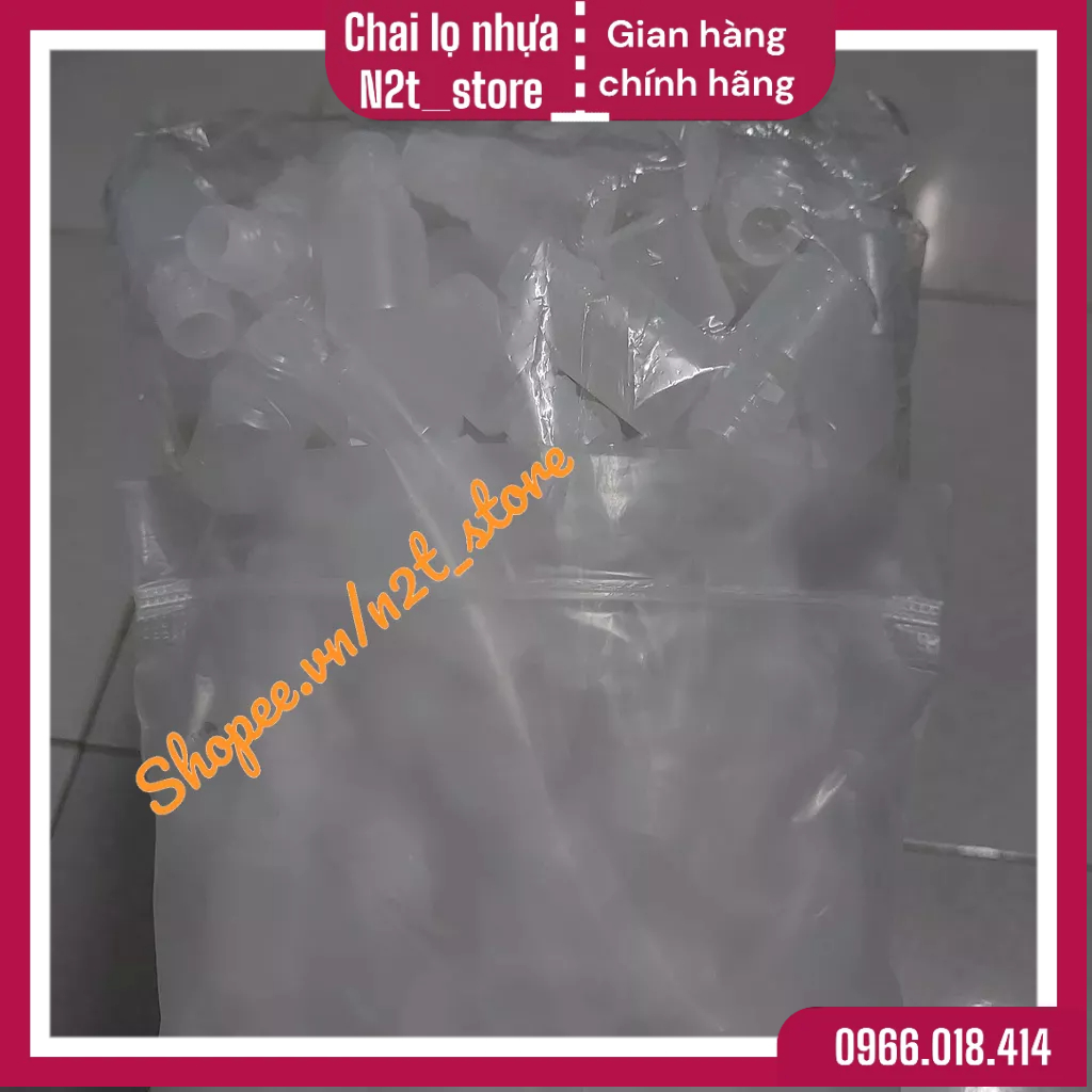 100 Ống nhựa Hút mụn viêm hút máu bầm  loại dày mạnh