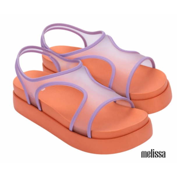 Giày sandals Melissa Bikini Platform AD - Cam