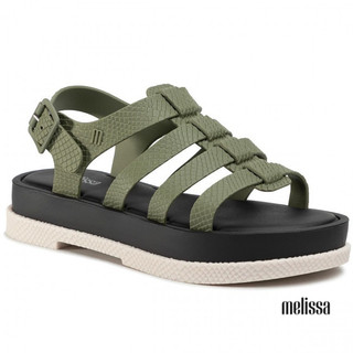 Giày nhựa thơm Melissa Flox III Snake Ad màu Xanh