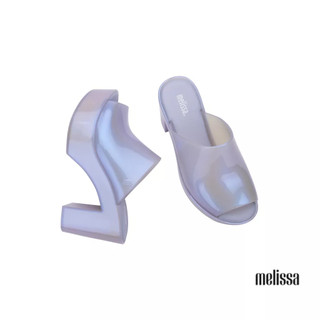 Giày cao gót Melissa Mule AD - Trắng