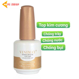Top kim cương vinimay siêu bóng siêu bền 15ml đồ nail giá rẻ hoài út Nail Store