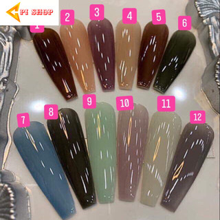 Sơn gel thạch bobo sét 12 màu các màu hót  đồ nail giá rẻ hoài út Nail Store 82hoangnam shop