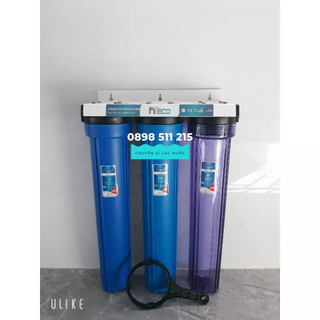 🔷️Bộ 3 Cốc Lọc Nước🔷️Size 20in Cao 51cm🔷️Lọc Thô Đầu Nguồn🔷️Xử Lý Phèn, Cặn, Clo Dư, Độc Tố Trong Nước🔷️