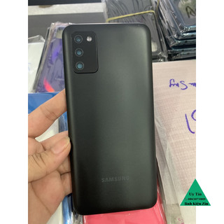 Bộ vỏ samsung A03S zin gồn ,sườn,lưng, kính cam nút bấn