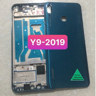 Bộ vỏ huawei y9 2019 zin có kính cam