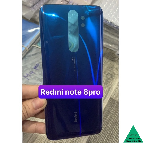 nắp lưng redmi note 8 pro