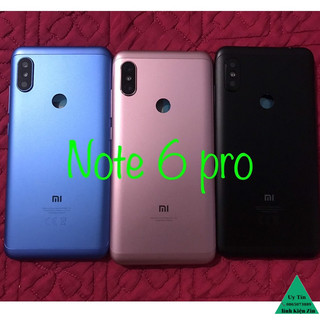 Bộ vỏ redmi note 6 pro chất liệu nhôm