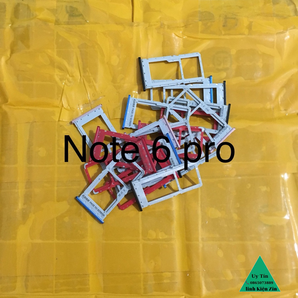 khay sim redmi  note 6 pro