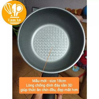 Hàng Chính Hãng - Chảo đúc sâu lòng Hàn Quốc Ecoramic 18cm
