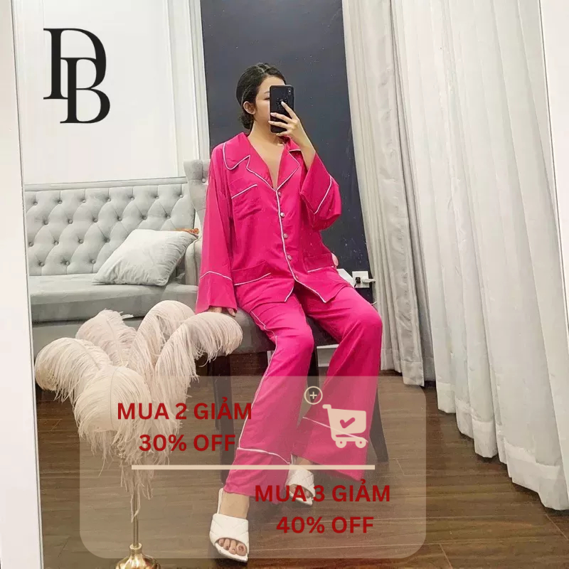 Set Bộ Pijama Chất Mát . Mặc Nhà Hoặc Dạo Phố